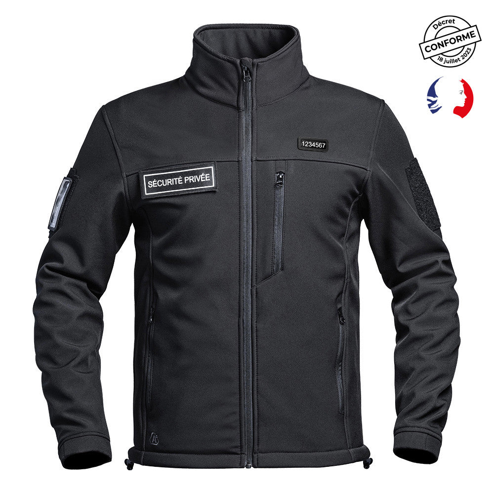 Giacca softshell con patta SECU-ONE