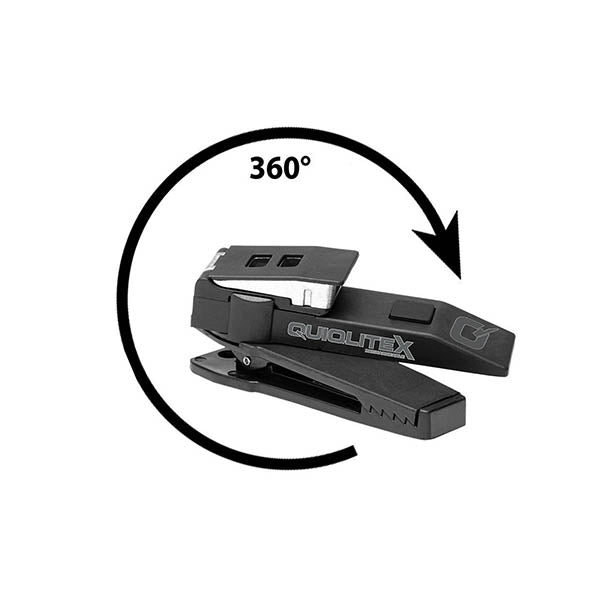 LED vivavoce QUIQLITE X, doppio LED bianco, 150 lumen, batteria inclusa