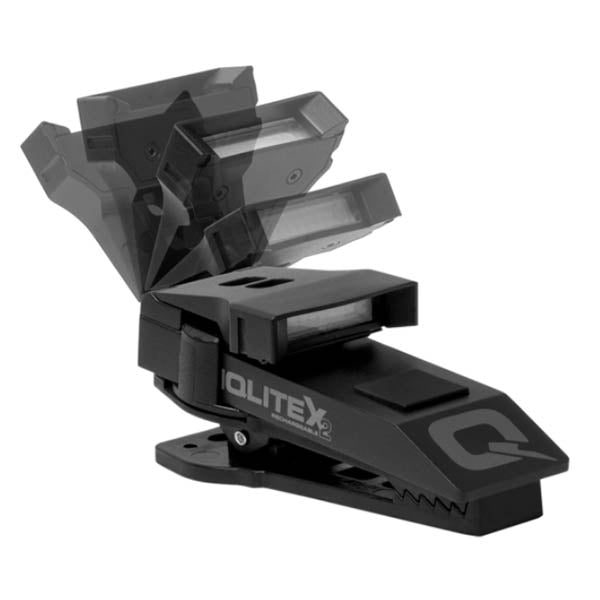 LED vivavoce QUIQLITE X2, LED tattico rosso/bianco, 200 lumen, batteria inclusa