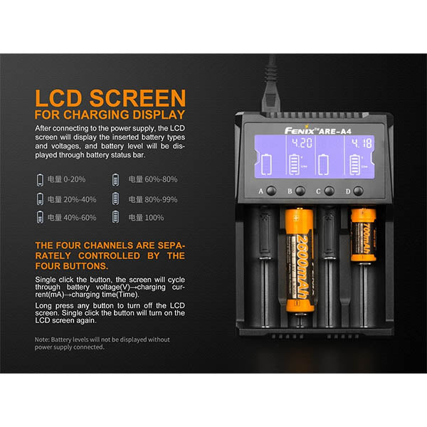 CARICABATTERIE ARE-A4