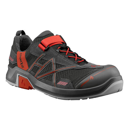 CONNEXIS SAFETY T S1 LOW, grigio-rosso