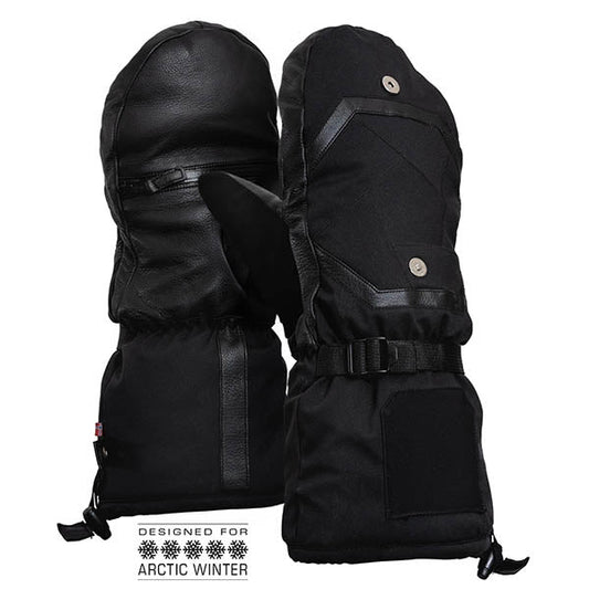 VALLERRET, foto guanti ALTA OVERMITT NERO