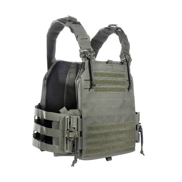 Portapiatti TASMANIAN TIGER TT PLATE CARRIER QC LC IRR, grigio pietra oliva