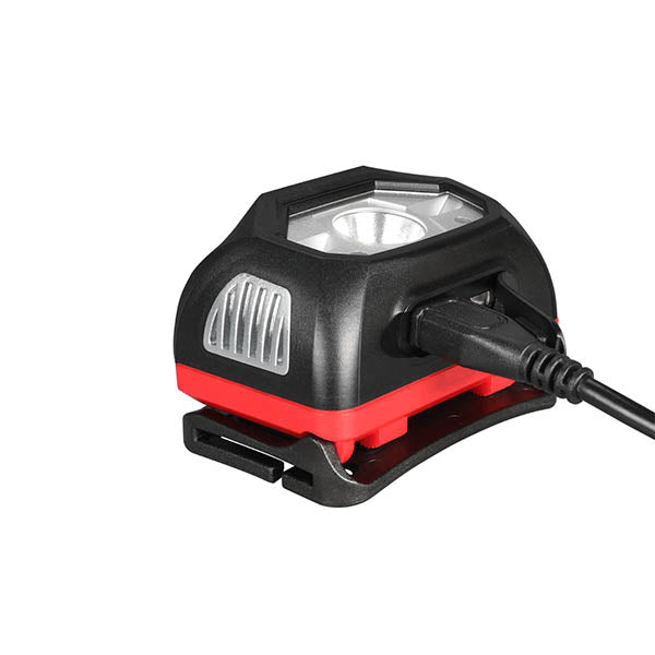 Lampada frontale a LED HM1, 440 lumen (incl. batteria e supporto per la testa)