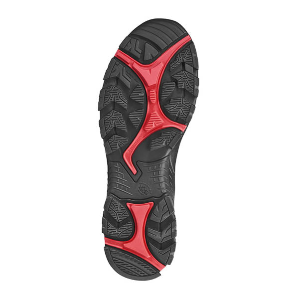 Black Eagle Safety 40 Low nero/rosso, S3