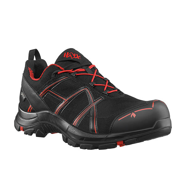 Black Eagle Safety 40 Low nero/rosso, S3