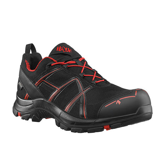 Black Eagle Safety 40 Low nero/rosso, S3
