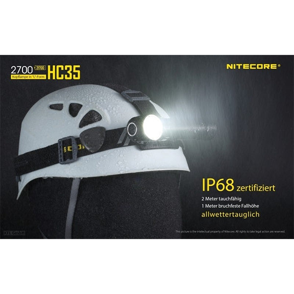 PROIETTORE A LED HC35 - 2.700 lumen, batteria inclusa