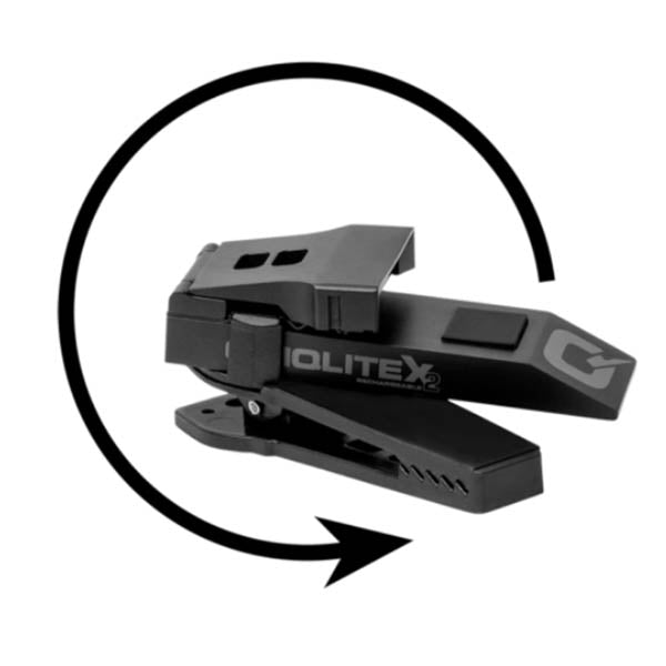 LED vivavoce QUIQLITE X2WW, bianco tattico/LED bianco, 200 lumen, batteria inclusa