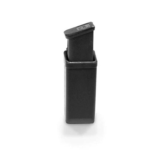 Custodia in polimero per caricatore per pistola da 9 mm, nera