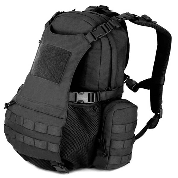 Zaino da combattimento HELMET CARGO PACK LARGE, 28 litri, nero