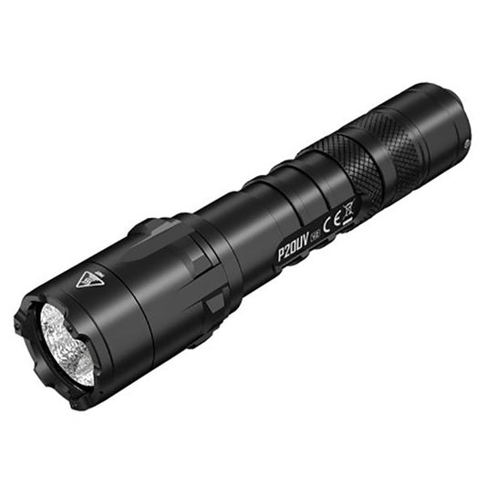 Taktische LED-Taschenlampe P20UV V2, 1'000 Lumen, ohne Akku