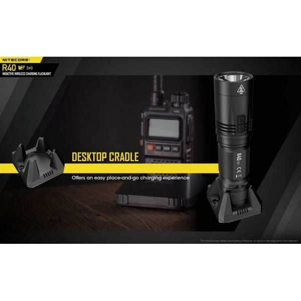 Lampe de poche LED R40 V2, 1 200 lumens, batterie incluse