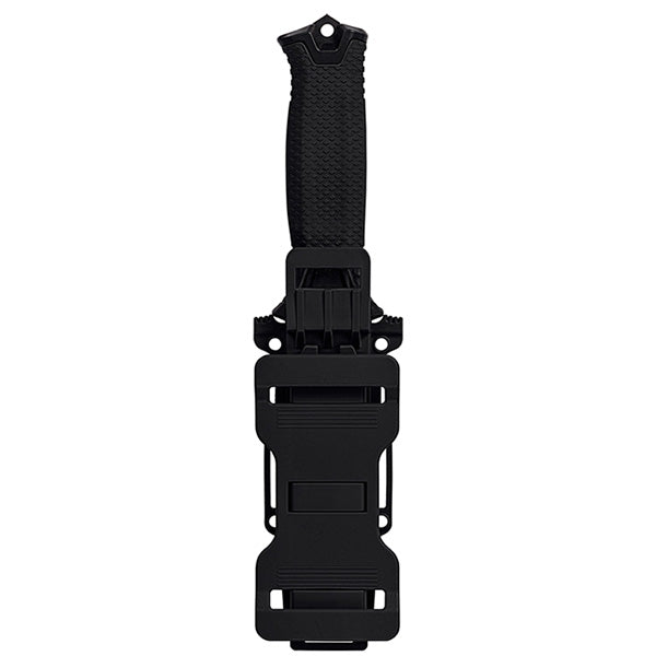 Coltello tattico STRONGARM, affilatura liscia, nero