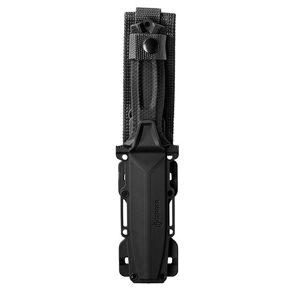 taktisches Messer STRONGARM, Wellenschliff, black
