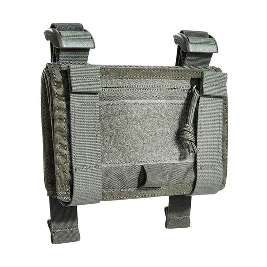 Borsa da braccio TASMANIAN TIGER TT WRIST OFFICE IRR, grigio pietra-oliva