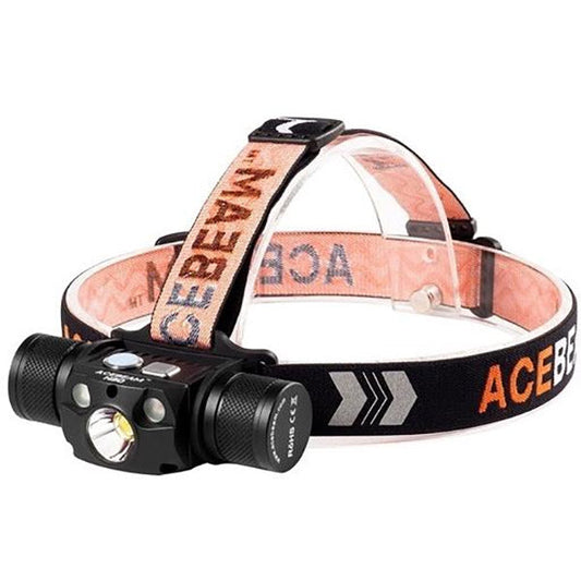 Lampada frontale H30 R+G, 4.000 lumen, 6.500 Kelvin (batteria inclusa)