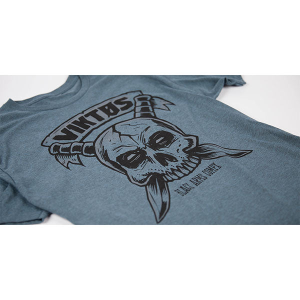 T-Shirt TEE KBARRED, jade black heather