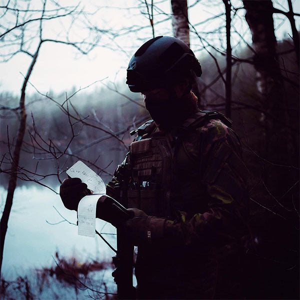 ANY WEATHER ONE PAPER, blocco note a spirale 76x130 mm, 50 fogli, marrone chiaro militare