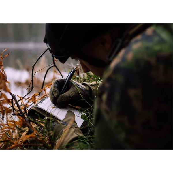 ANY WEATHER ONE PAPER, blocco note a spirale 76x130mm, 50 fogli, verde militare