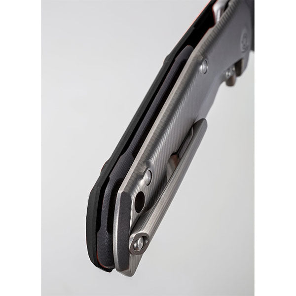 Klappmesser T.R.E., Titanium, black