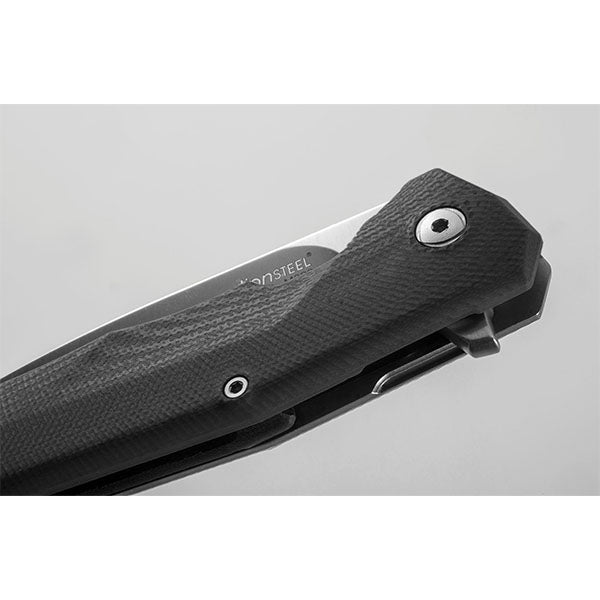 Klappmesser T.R.E., Titanium, black