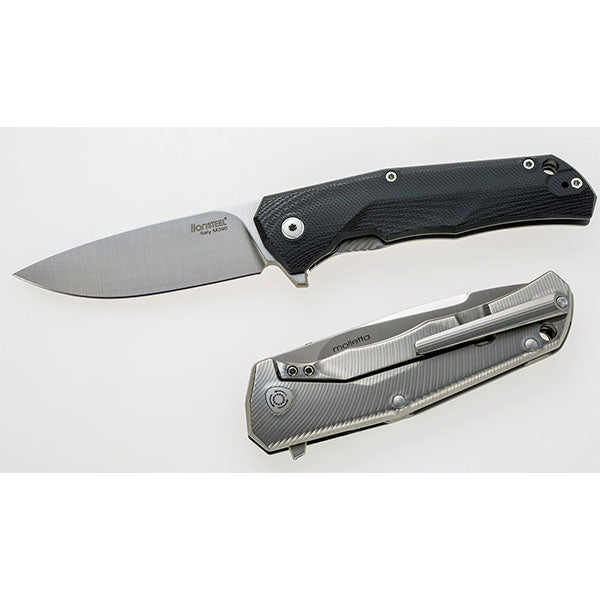 Klappmesser T.R.E., Titanium, black