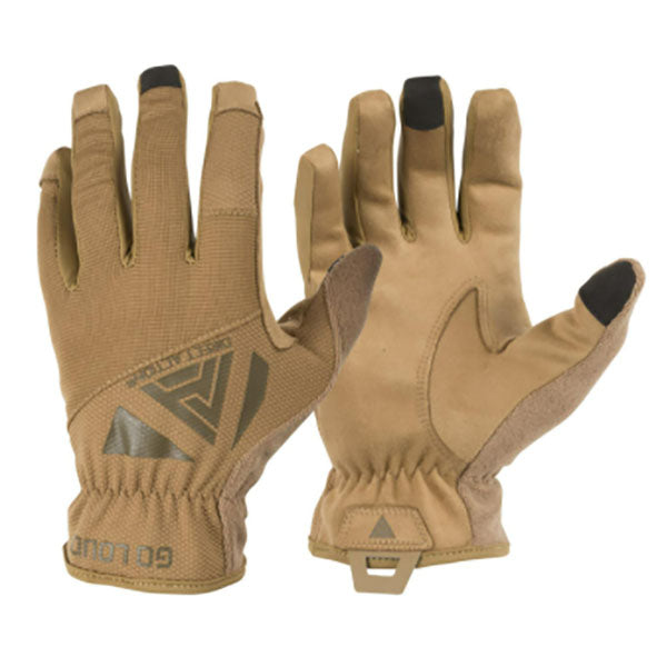 Gants tactiques LIGHT GLOVES, marron coyote