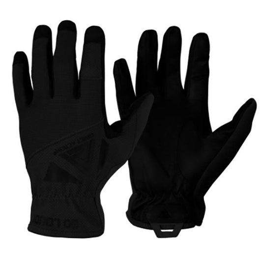 Einsatzhandschuhe LIGHT GLOVES LEATHER, black