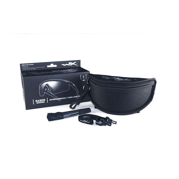 Occhiali da sole WILEY-X SABER ADVANCED, grigio/trasparente