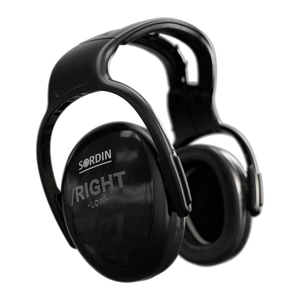 Protezione dell'udito SINISTRA/DESTRA, bassa, archetto, nera