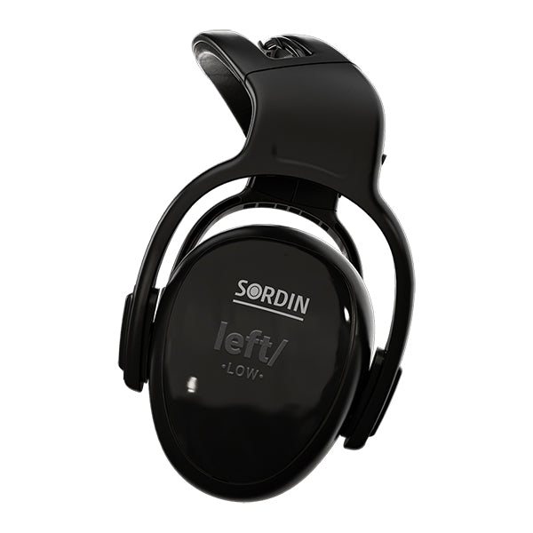 Protezione dell'udito SINISTRA/DESTRA, bassa, archetto, nera