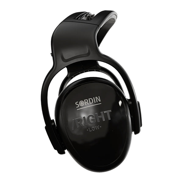 Protezione dell'udito SINISTRA/DESTRA, bassa, archetto, nera