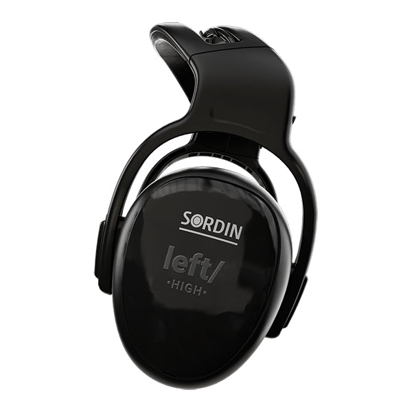 Protezione acustica SORDIN SINISTRA/DESTRA, alta, fascia, nera