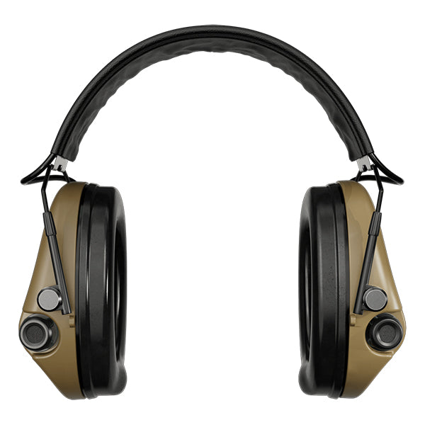 Protezione acustica SORDIN SUPREME MIL AUX, archetto sottile, sabbia