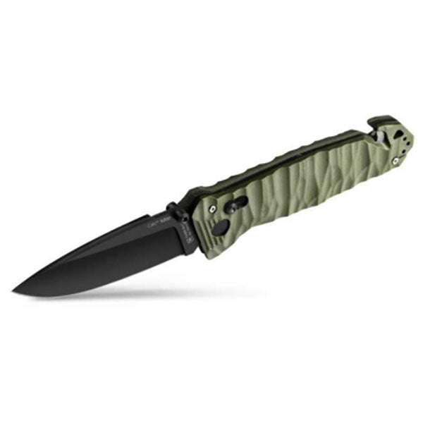Klappmesser CAC S200, Glattschliff, G10, khaki
