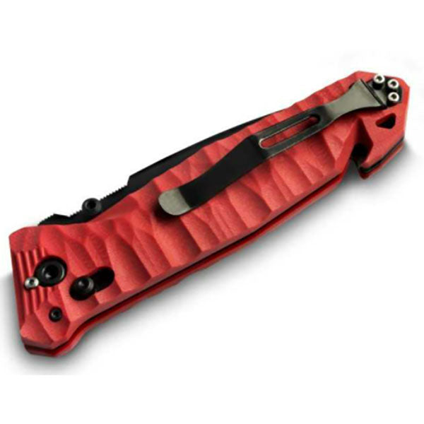 Klappmesser CAC S200, Glattschliff, G10, red