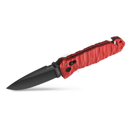 Coltello pieghevole CAC S200, lama liscia, G10
