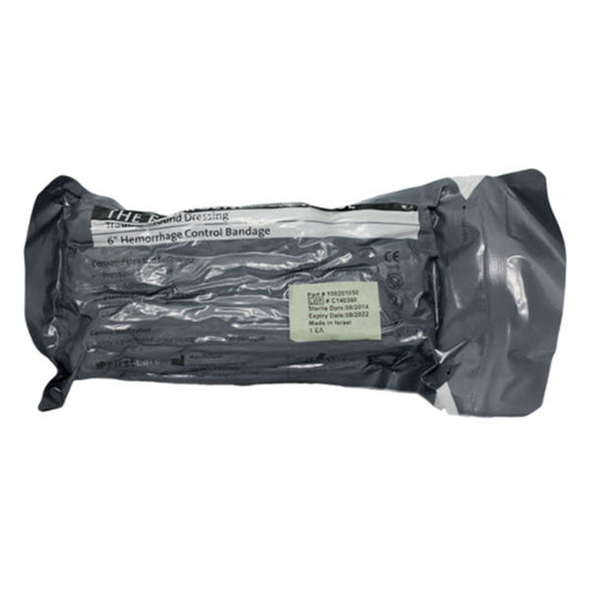 Bendaggio rapido israeliano (bendaggio a pressione), 6" (larghezza 15 cm)