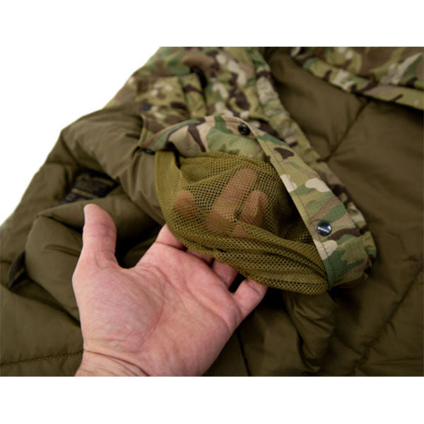 Kunstfaserschlafsack TROPEN, multicam, Grösse L