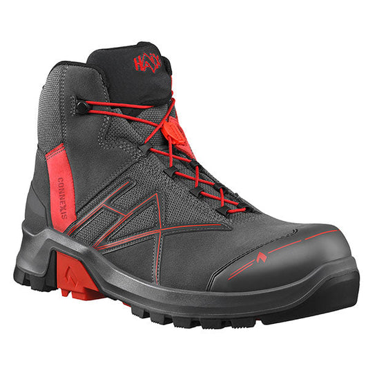 CONNEXIS SAFETY+ GTX MID, classe di sicurezza 3, grigio-rosso