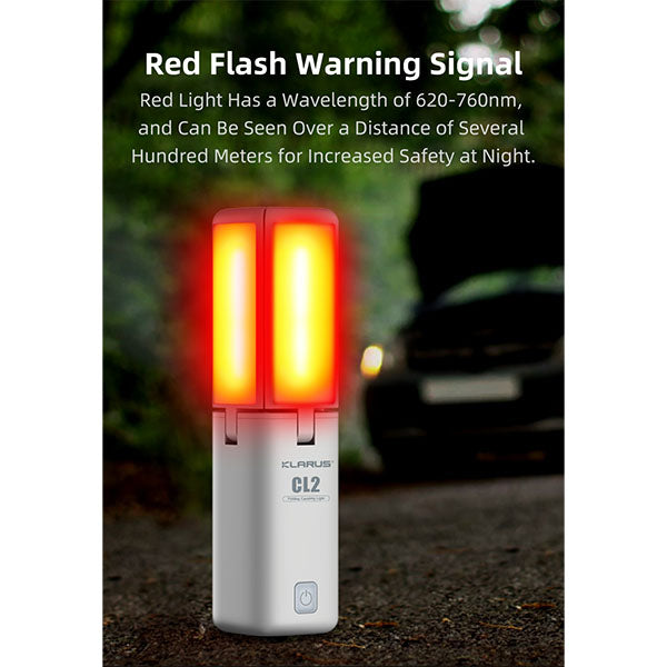 lampada da campeggio a LED pieghevole CL2, 750 lumen (batterie incluse)