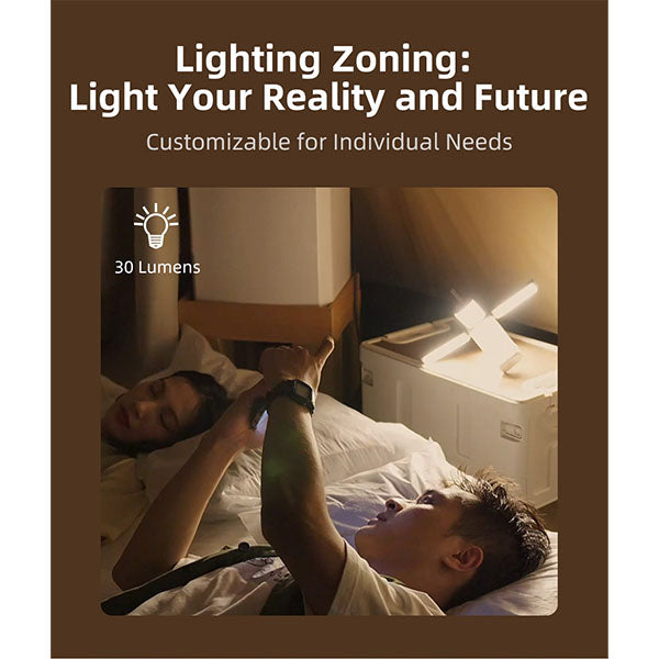 lampada da campeggio a LED pieghevole CL2, 750 lumen (batterie incluse)