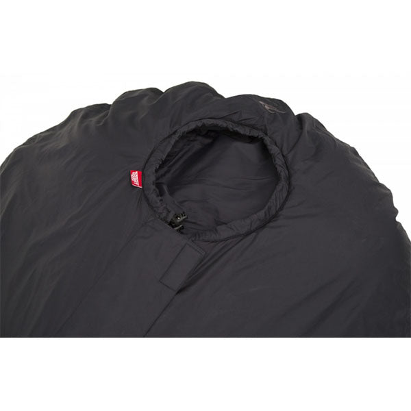 Kunstfaserschlafsack XP TOP, Grösse L, black Reissverschluss Mitte