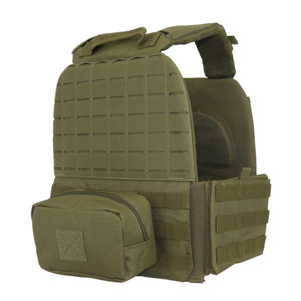 Portapiatti CHARLIE MIKE PROTEKTO QR LC, oliva