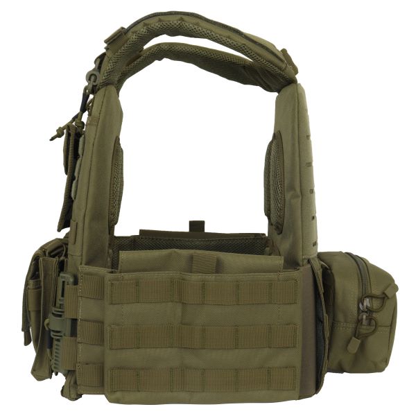 Portapiatti CHARLIE MIKE PROTEKTO QR LC, oliva