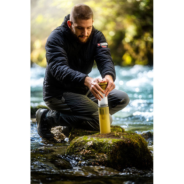 Filtro acqua ULTRAPRESS PURIFIER BOTTLE, nero camp