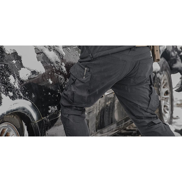Winterhose WARTORN INSULATED PANT, black