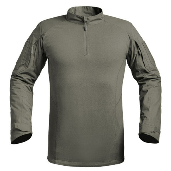Maglia a maniche lunghe UBAS FIGHTER V2, oliva