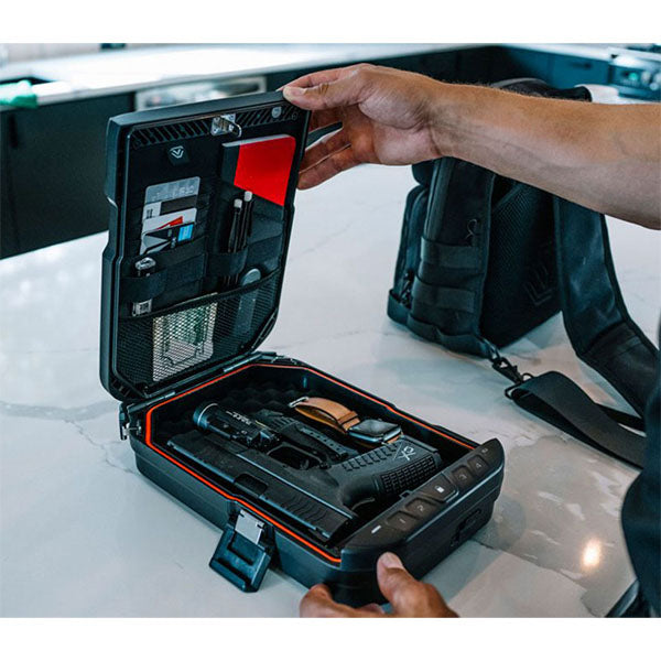 Cassaforte mobile LIFEPOD 2.0, rivestita in nero